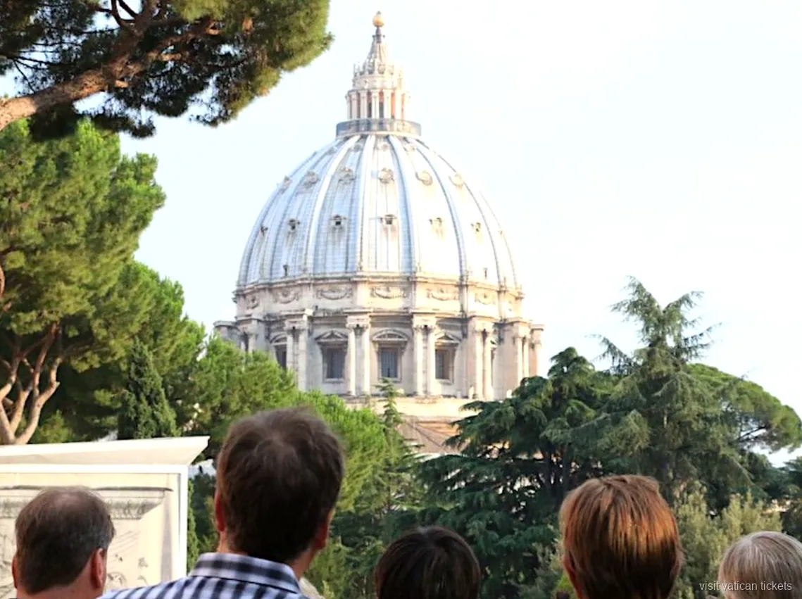 Tour combinado con Capilla Sixtina y entradas a la cúpula del Vaticano