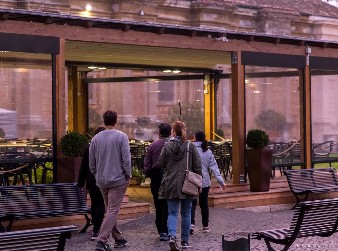 Colazione a buffet servita dentro i Musei Vaticani