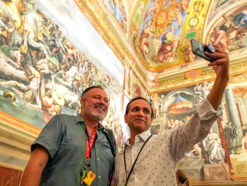 Museo Pío-Clementino en el tour nocturno de los Museos Vaticanos