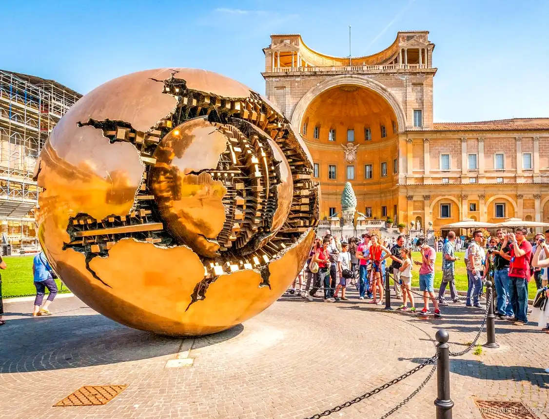 Gallery of Maps on the official Vatican Museums guided tour