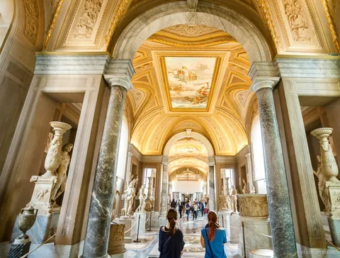 Eingang zu den Vatikanischen Museen Tickets ohne Führung