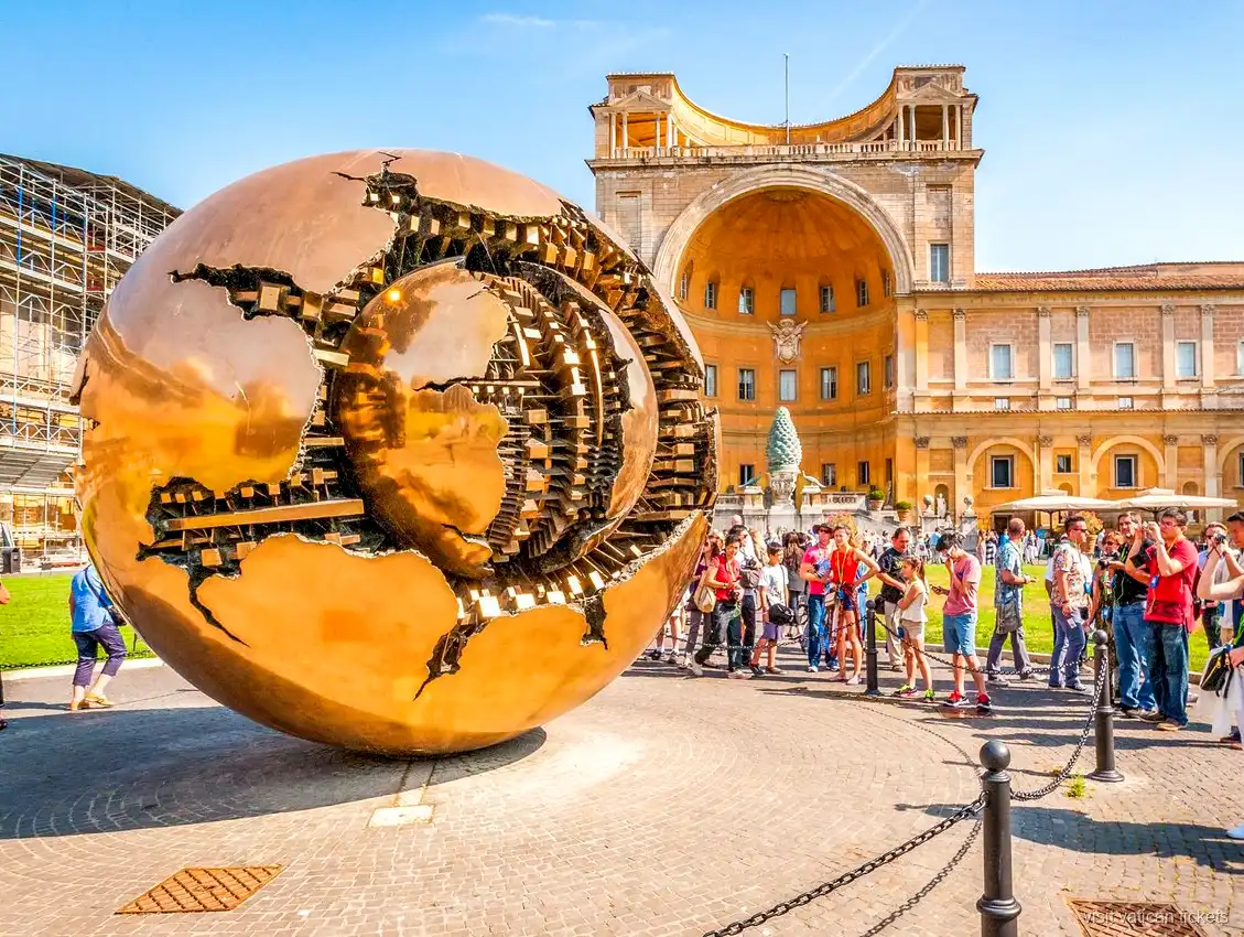 Galería de los Mapas en la visita guiada oficial a los Museos Vaticanos